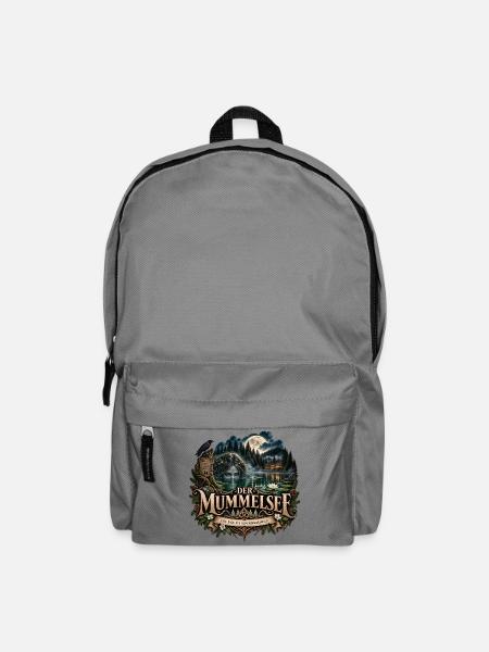 Der Mummelsee – Schwarzwälder Sage - Rucksack - Mittelgrau