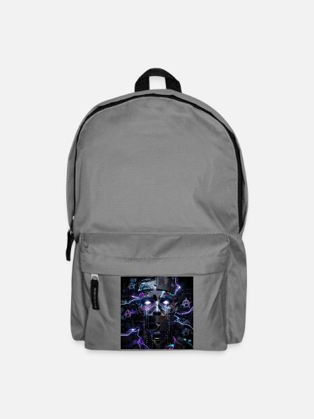Der algorithmische Blockwart - Rucksack - Mittelgrau