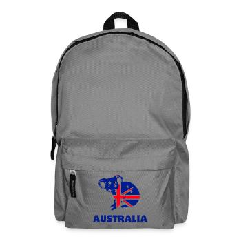 Australien-Koala - Rucksack - Mittelgrau - Vorne