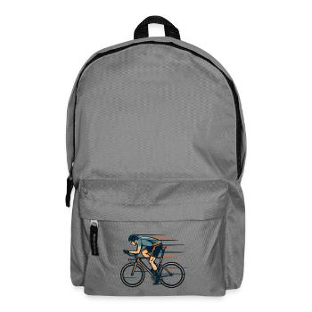 Straßenräder - Rucksack - Mittelgrau - Vorne