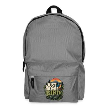 Nur noch ein Vogel - Rucksack - Mittelgrau - Vorne