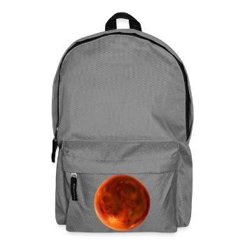 roter Blutmond - Rucksack - Mittelgrau - Vorne