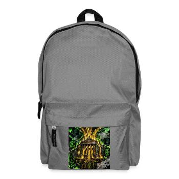 Geistige Freiheit finanzieren 💡 - Rucksack - Mittelgrau - Vorne