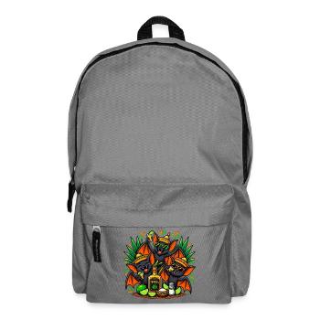 Tequila Fledermaus Fiesta - Rucksack - Mittelgrau - Vorne