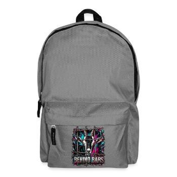 Hinter Gittern Neonziege - Rucksack - Mittelgrau - Vorne