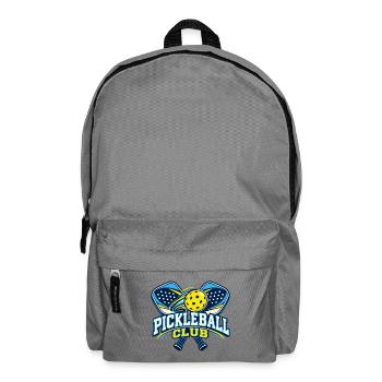 Pickleball-Clublogo - Rucksack - Mittelgrau - Vorne