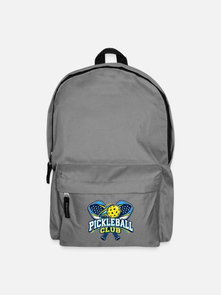 Pickleball-Clublogo - Rucksack - Mittelgrau