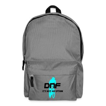Neon Bike: DNF Das ist keine Option - Rucksack - Mittelgrau - Vorne