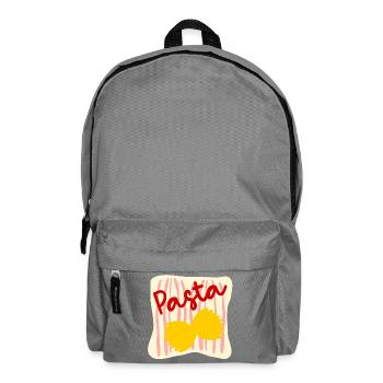 Farfalle Pasta Küche - Rucksack - Mittelgrau - Vorne