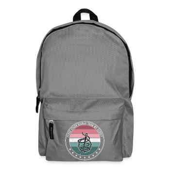 Kreuzstich Stickerei - Floss Stash Bigger Than My  - Rucksack - Mittelgrau - Vorne
