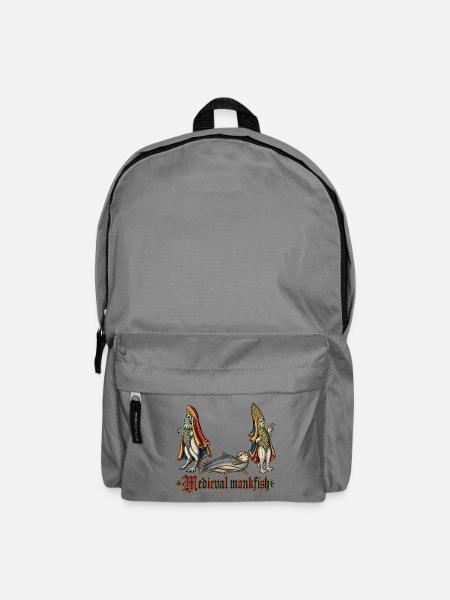 Mittelalterlicher Seeteufel - Rucksack - Mittelgrau