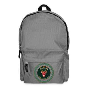 Oh Deer Rentier - Rucksack - Mittelgrau - Vorne