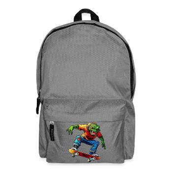 Skater Monster - Rucksack - Mittelgrau - Vorne