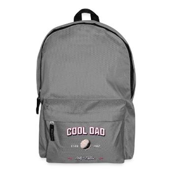 Cool Dad 1982 Golf Papa Geburtstag Geschenk - Rucksack - Mittelgrau - Vorne