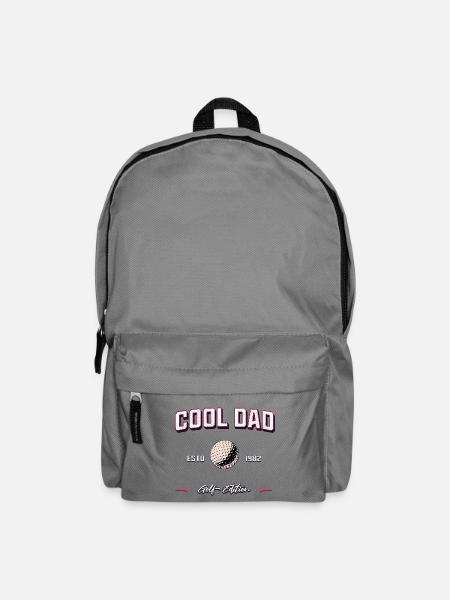 Cool Dad 1982 Golf Papa Geburtstag Geschenk - Rucksack - Mittelgrau