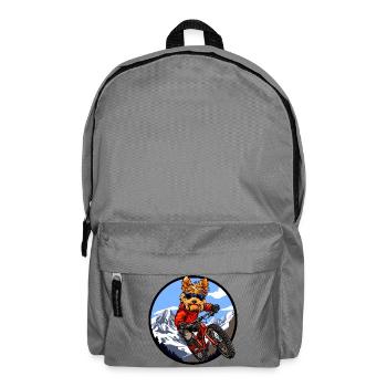 Yorkshire Terrier Mountainbike - Rucksack - Mittelgrau - Vorne