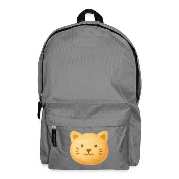 Katzenkuchen-Keks - Rucksack - Mittelgrau - Vorne