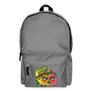 Veggie Wins Obst - Rucksack - Mittelgrau - Vorne