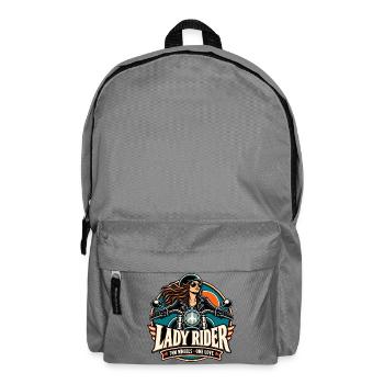 Lady Rider Motoheldin - Rucksack - Mittelgrau - Vorne