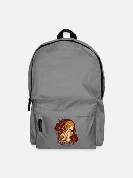 Adopt Don’t Shop Dog & Cat - Rucksack - Mittelgrau