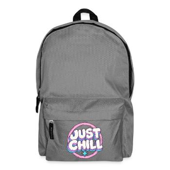 Just Chill Pastell Circle - Rucksack - Mittelgrau - Vorne