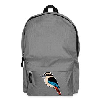 Kookaburra - Lachender Hans - Rucksack - Mittelgrau - Vorne