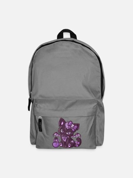 VampiKätzchen  - Rucksack - Mittelgrau