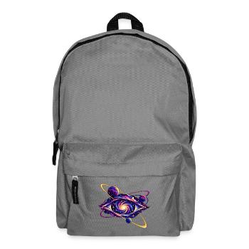 Umlaufbahnen um ein kosmisches Auge - Rucksack - Mittelgrau - Vorne