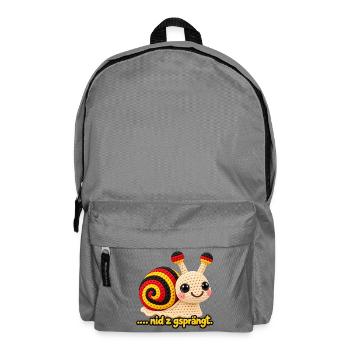Nid z gsprängt Berner Schnecke  - Rucksack - Mittelgrau - Vorne