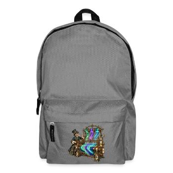 Aurora-Steampunk Webstuhl - Rucksack - Mittelgrau - Vorne