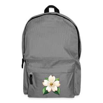 Hartriegelblume - Rucksack - Mittelgrau - Vorne