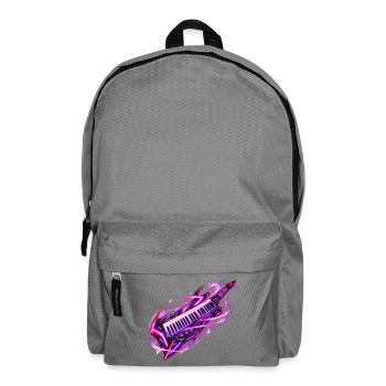 Neon Galaxy Keytar - Rucksack - Mittelgrau - Vorne
