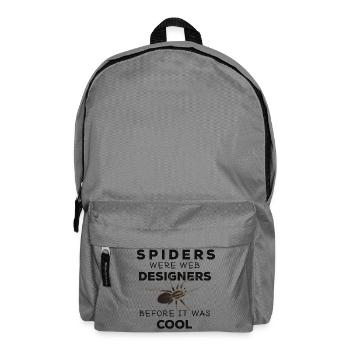 Nothing to fear but fear itself - Spinnen Angst - Rucksack - Mittelgrau - Vorne