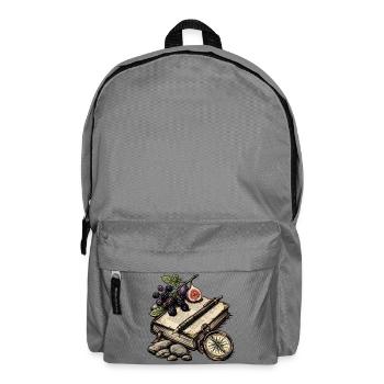 Botanisches Reisebuch - Rucksack - Mittelgrau - Vorne