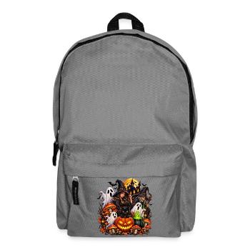 Magische Halloween Hexen & Geist - Rucksack - Mittelgrau - Vorne
