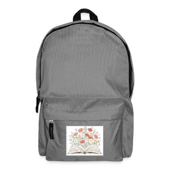 Books - Backpack - elephant grey - Front