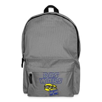 Junggesellenabschied , das wars die macht .(25) - Rucksack - Mittelgrau - Vorne