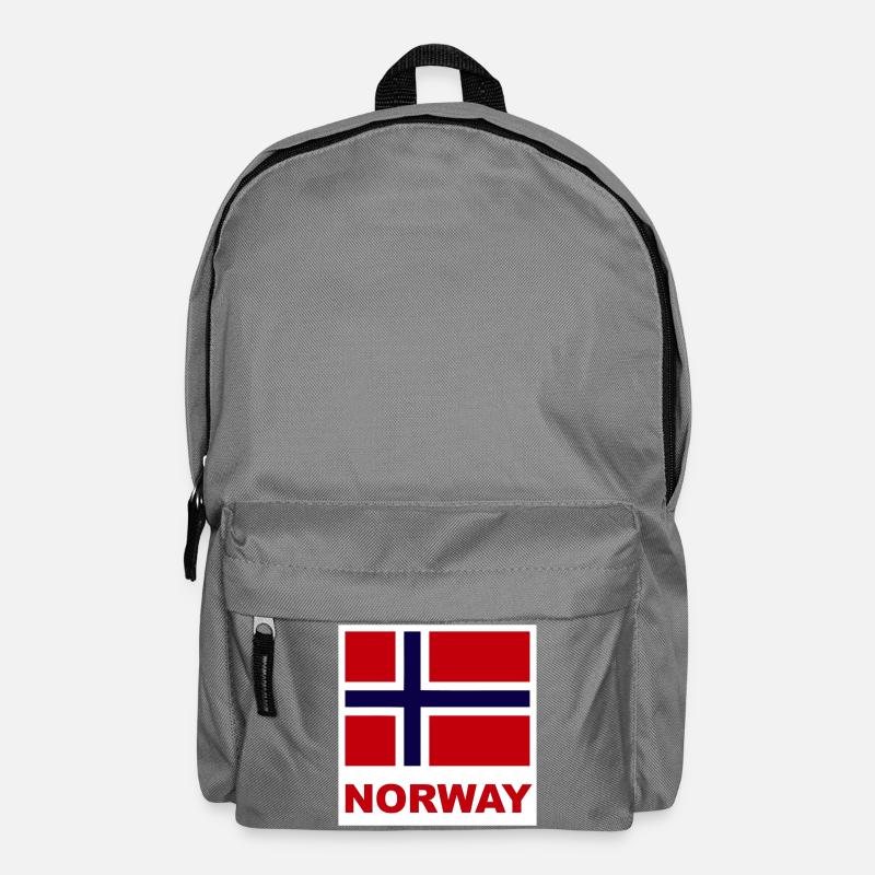 Norway Norway Flag - Backpack - elephant grey