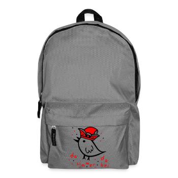 Carnival, Carnival, Confetti - Backpack - elephant grey - Front