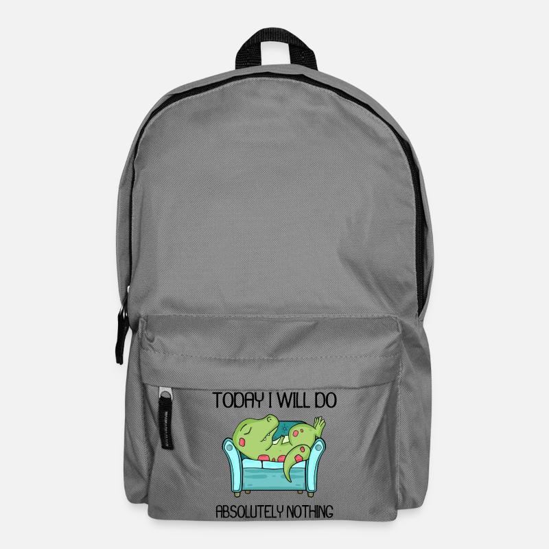 Lustiger Spruch lustige Sprüche - Rucksack - Mittelgrau