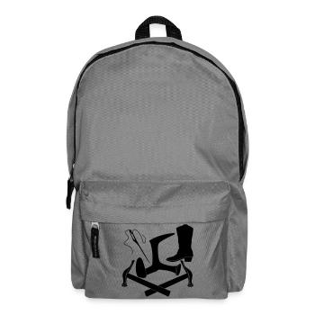 Shoemaker tool logo - Backpack - elephant grey - Front