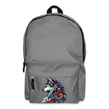 Wolf - Backpack - elephant grey - Front