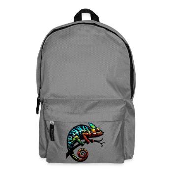 Chameleon - Backpack - elephant grey - Front