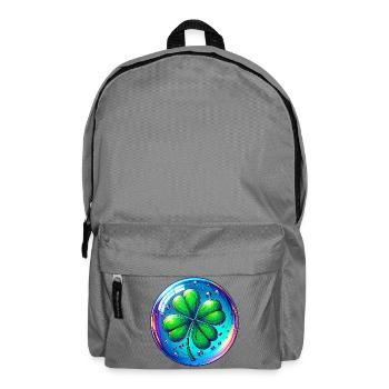 Trèfle à quatre feuilles - Sac à dos - gris éléphant - Devant