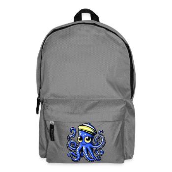 Octopus - Backpack - elephant grey - Front