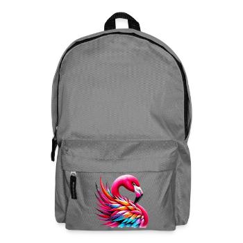Flamant - Sac à dos - gris éléphant - Devant