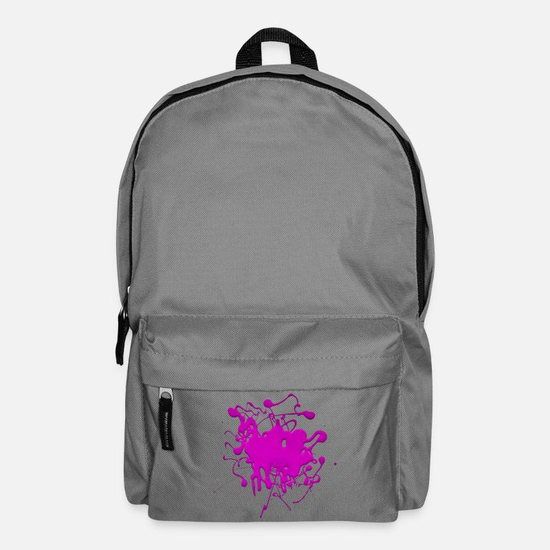Pink.Splash - Rucksack - Mittelgrau