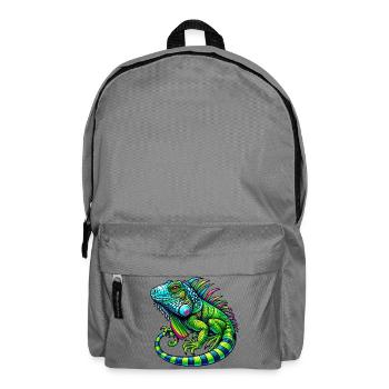 Leguan - Rucksack - Mittelgrau - Vorne