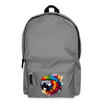 Perroquet - Sac à dos - gris éléphant - Devant