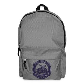 Legend 1965 – Vintage motorcycle design - Backpack - elephant grey - Front